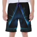 Masonic Eye All Seeing Print Men's Beach Shorts