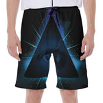 Masonic Eye All Seeing Print Men's Beach Shorts