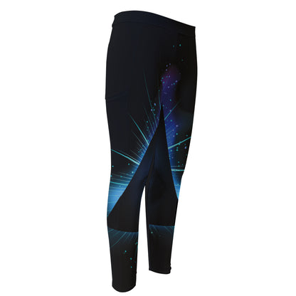 Masonic Eye All Seeing Print Men's Compression Pants