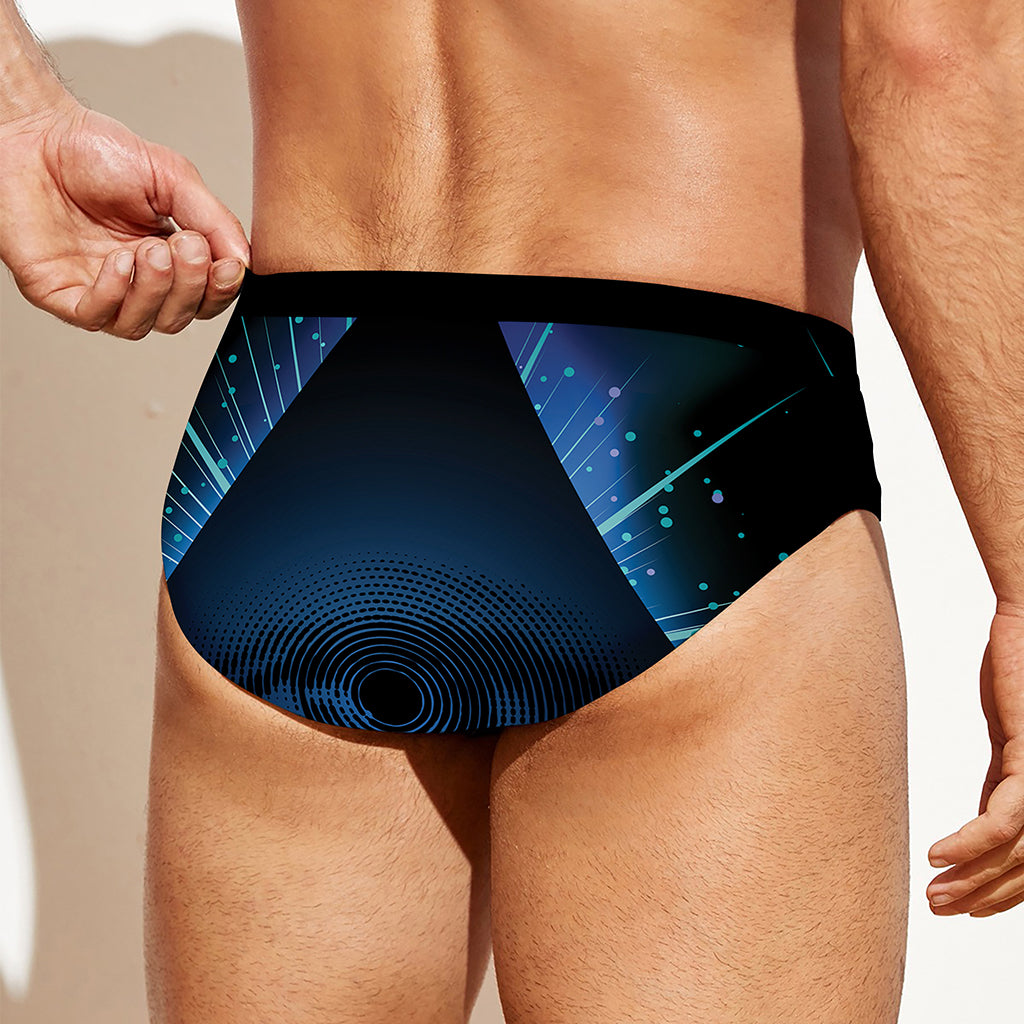 Masonic Eye All Seeing Print Men's Swim Briefs