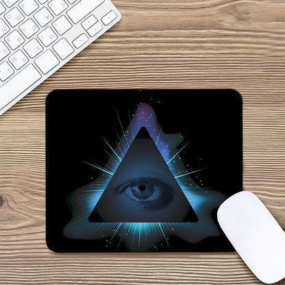 Masonic Eye All Seeing Print Mouse Pad