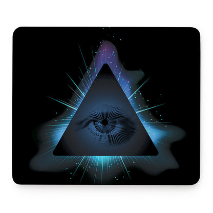 Masonic Eye All Seeing Print Mouse Pad