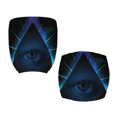 Masonic Eye All Seeing Print Office Chair Cover