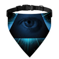Masonic Eye All Seeing Print Over The Collar Dog Bandana