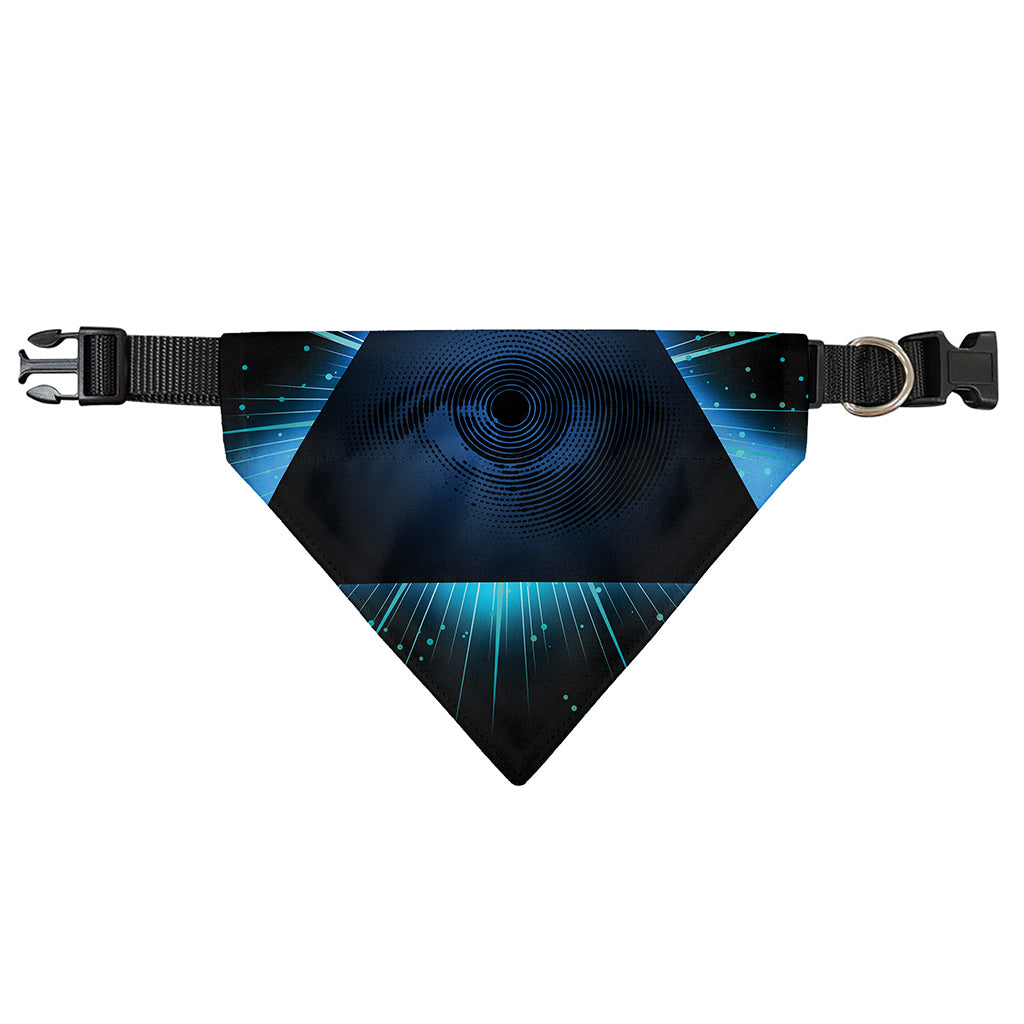 Masonic Eye All Seeing Print Over The Collar Dog Bandana
