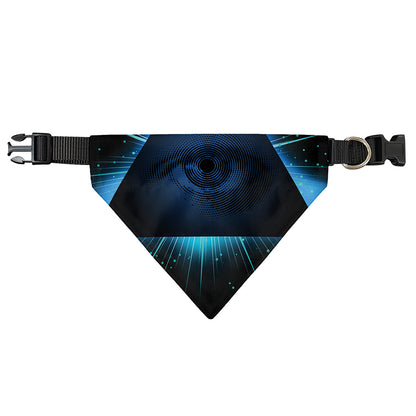 Masonic Eye All Seeing Print Over The Collar Dog Bandana