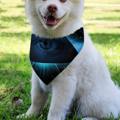 Masonic Eye All Seeing Print Over The Collar Dog Bandana