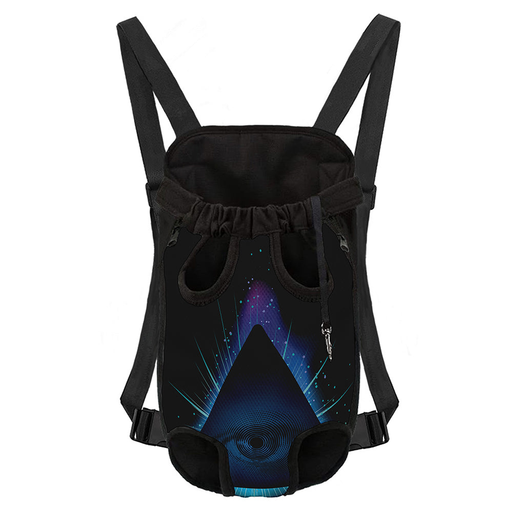 Masonic Eye All Seeing Print Pet Carrier Backpack