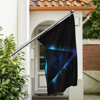 Masonic Eye All Seeing Print Polyester Flag