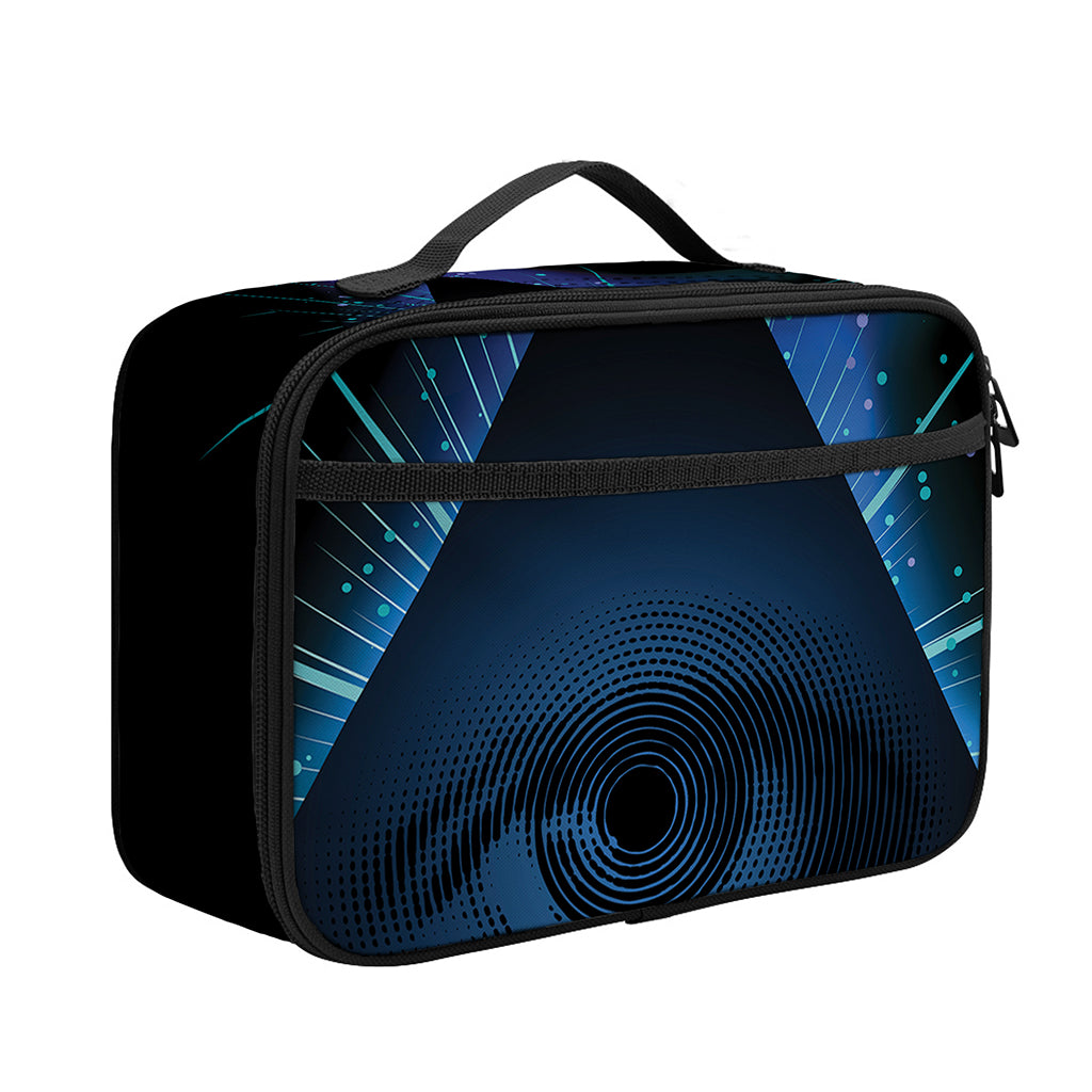 Masonic Eye All Seeing Print Portable Lunch Bag