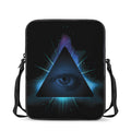 Masonic Eye All Seeing Print Rectangular Crossbody Bag