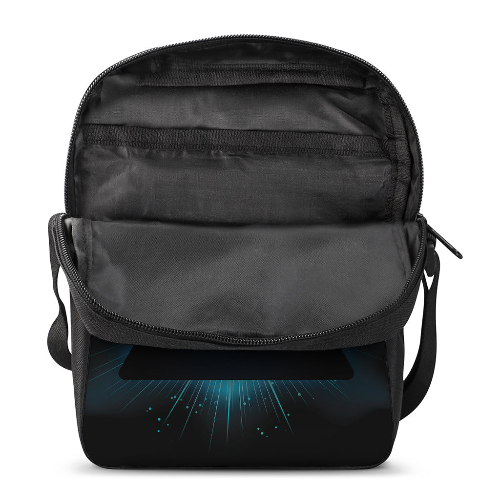 Masonic Eye All Seeing Print Rectangular Crossbody Bag
