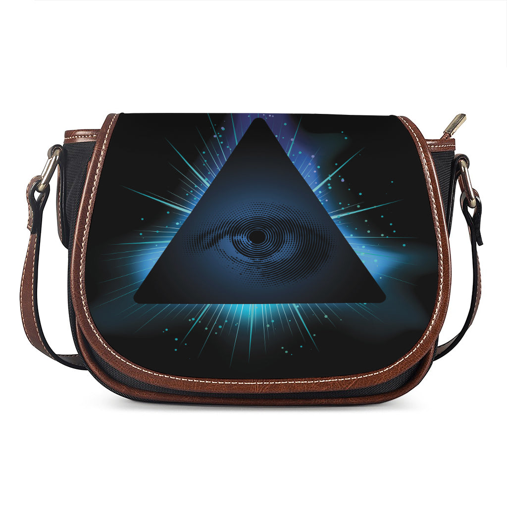 Masonic Eye All Seeing Print Saddle Bag