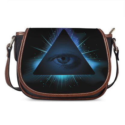 Masonic Eye All Seeing Print Saddle Bag