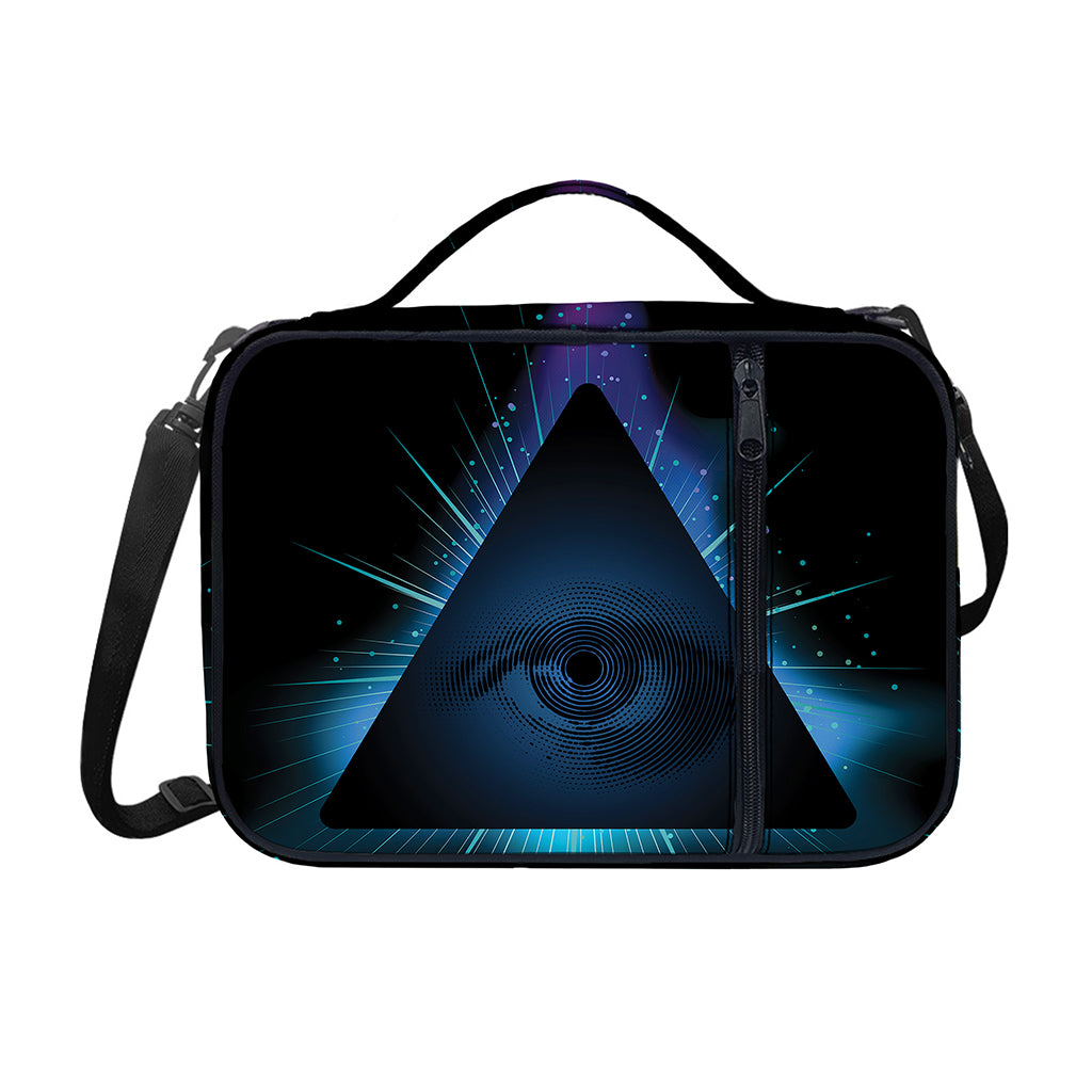 Masonic Eye All Seeing Print Shoulder Strap Bible Bag
