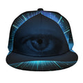Masonic Eye All Seeing Print Snapback Cap