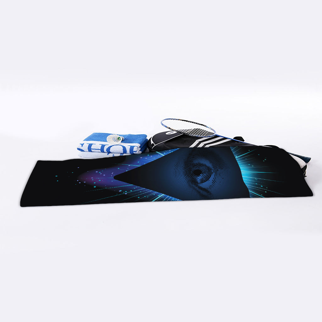 Masonic Eye All Seeing Print Sports Towel