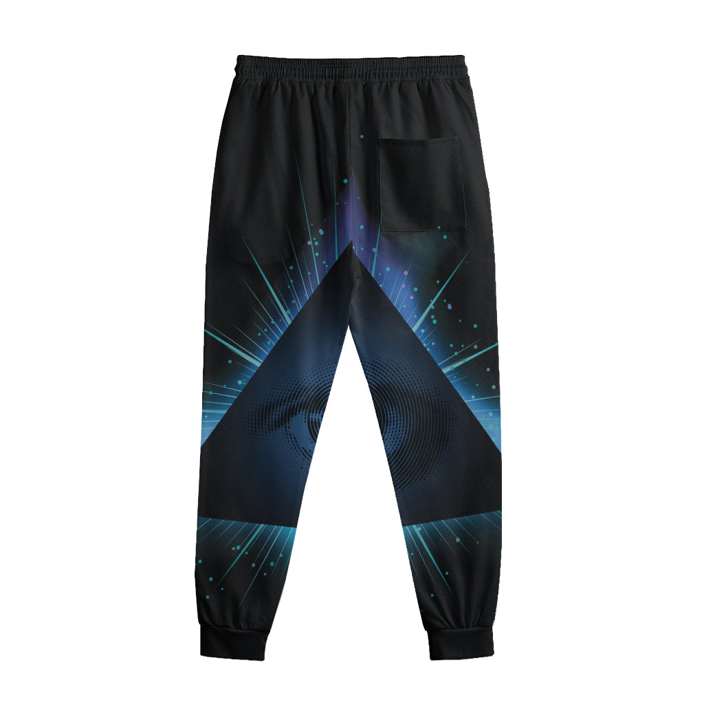 Masonic Eye All Seeing Print Sweatpants