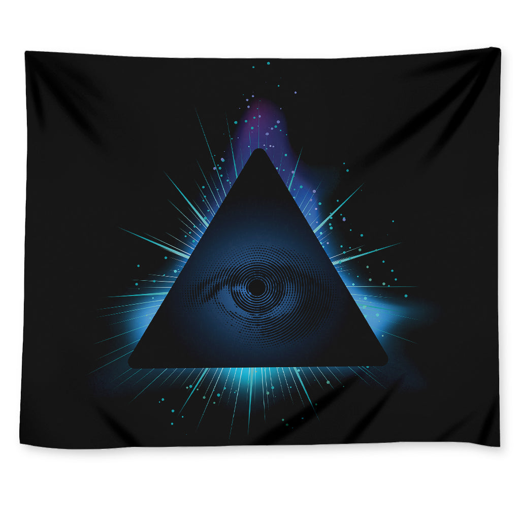 Masonic Eye All Seeing Print Tapestry