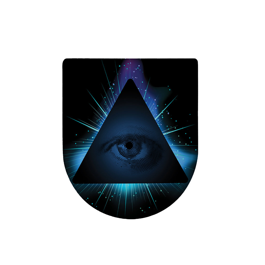 Masonic Eye All Seeing Print Toilet Lid Cover