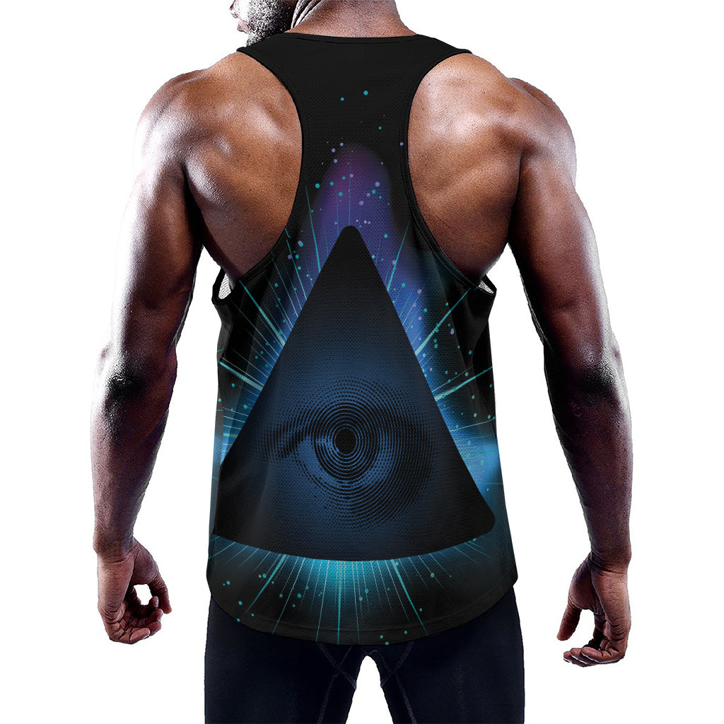 Masonic Eye All Seeing Print Training Tank Top