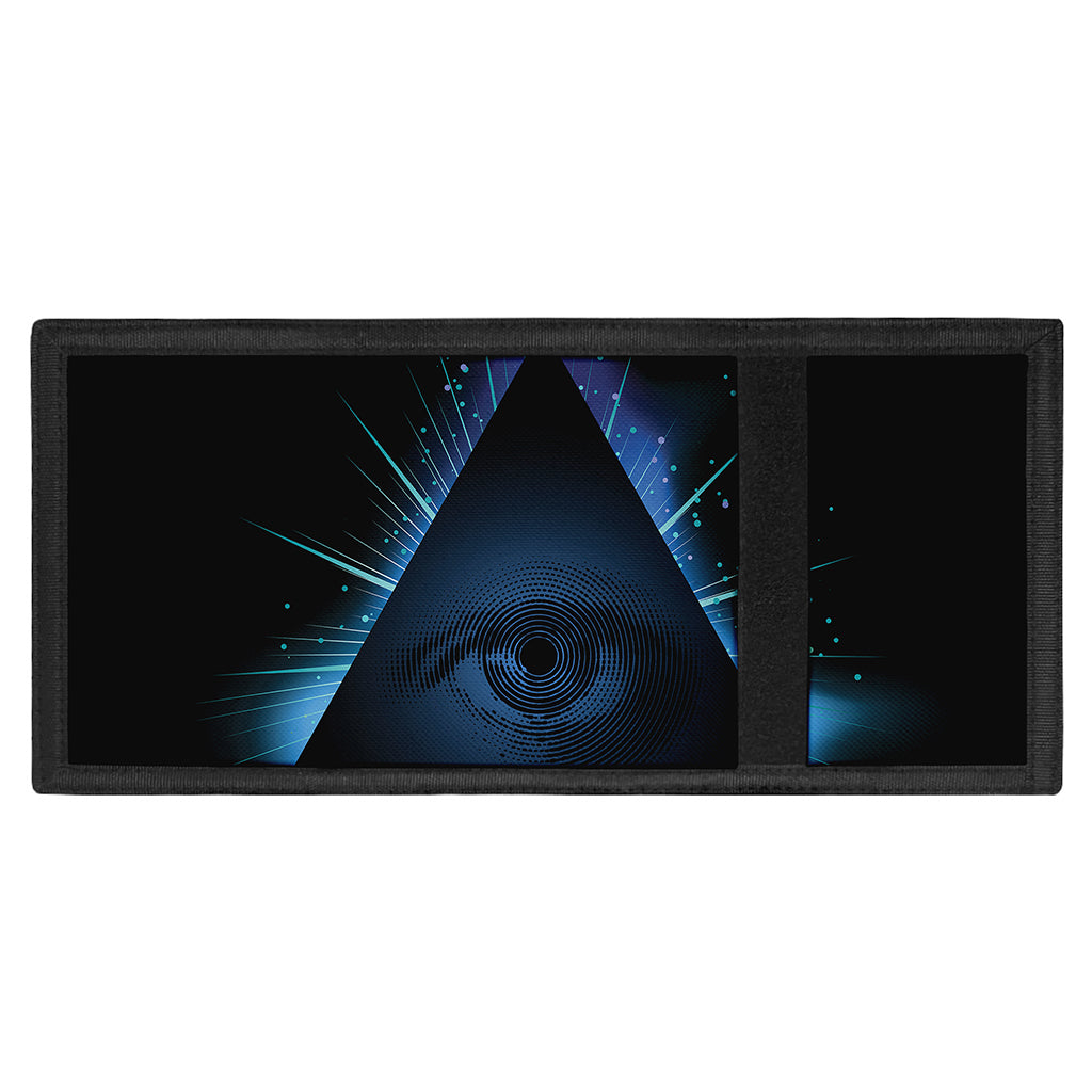 Masonic Eye All Seeing Print Trifold Wallet