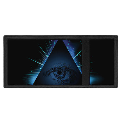 Masonic Eye All Seeing Print Trifold Wallet