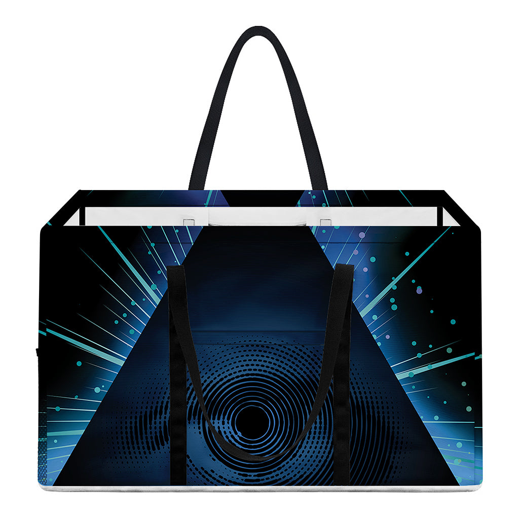 Masonic Eye All Seeing Print Utility Tote Bag