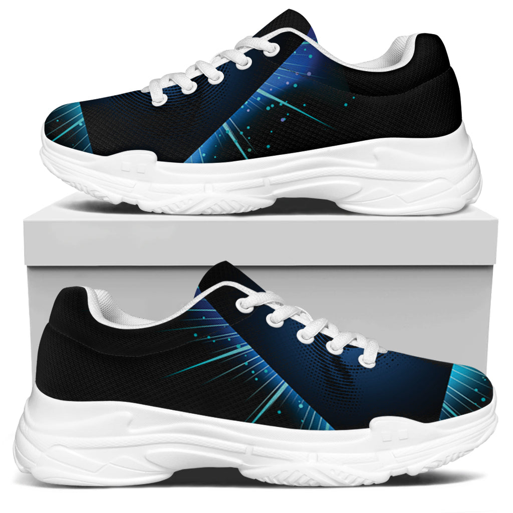 Masonic Eye All Seeing Print White Chunky Shoes