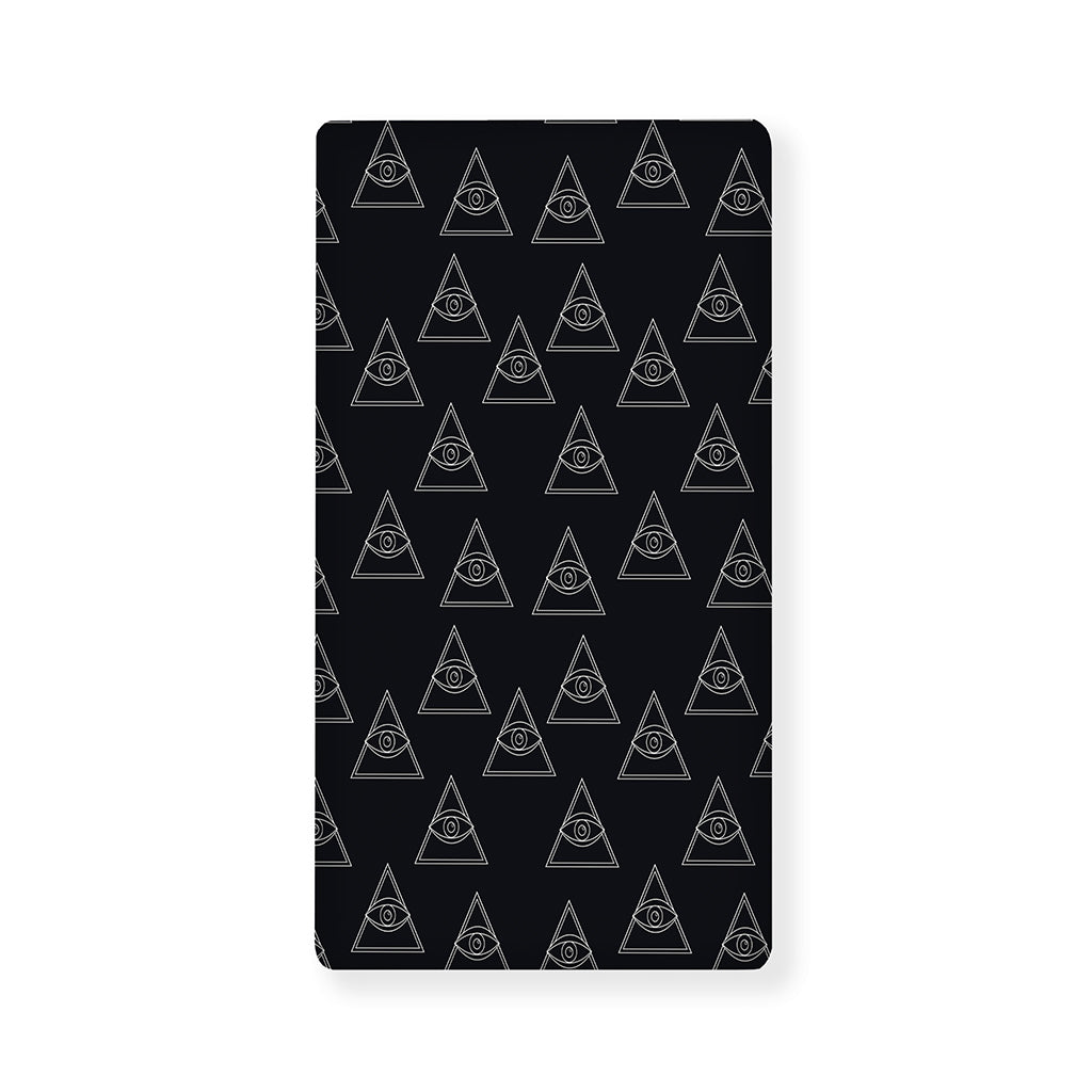 Masonic Eye Pattern Print Baby Crib Sheet