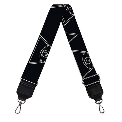Masonic Eye Pattern Print Bag Strap
