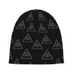 Masonic Eye Pattern Print Beanie