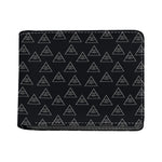 Masonic Eye Pattern Print Bifold Wallet