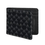 Masonic Eye Pattern Print Bifold Wallet