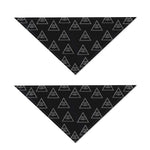 Masonic Eye Pattern Print Dog Bandana