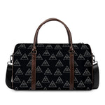 Masonic Eye Pattern Print Duffle Bag