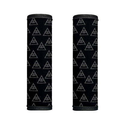 Masonic Eye Pattern Print Handle Covers