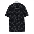 Masonic Eye Pattern Print Hawaiian Shirt