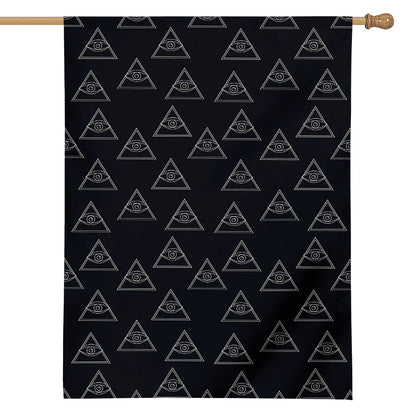 Masonic Eye Pattern Print House Flag
