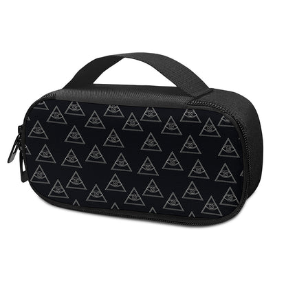 Masonic Eye Pattern Print Insulin Cooler Travel Case
