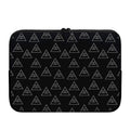 Masonic Eye Pattern Print Laptop Sleeve