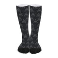 Masonic Eye Pattern Print Long Socks