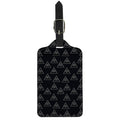 Masonic Eye Pattern Print Luggage Tag