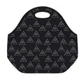 Masonic Eye Pattern Print Neoprene Lunch Bag