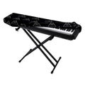 Masonic Eye Pattern Print Piano Keyboard Cover