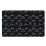 Masonic Eye Pattern Print Polyester Doormat