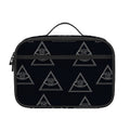 Masonic Eye Pattern Print Portable Lunch Bag