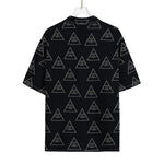 Masonic Eye Pattern Print Rayon Hawaiian Shirt