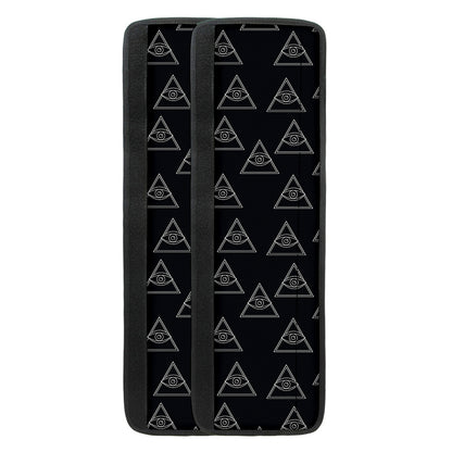Masonic Eye Pattern Print Refrigerator Handle Covers