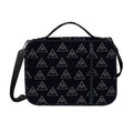Masonic Eye Pattern Print Shoulder Strap Bible Bag